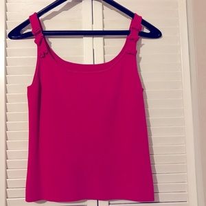 Hot Pink Sweater Tank Top Size L